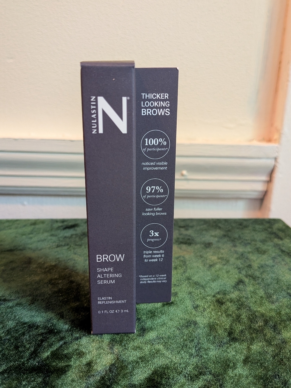 NWT Nulastin Brow Shape Altering Serum For Thicker Looking Brows